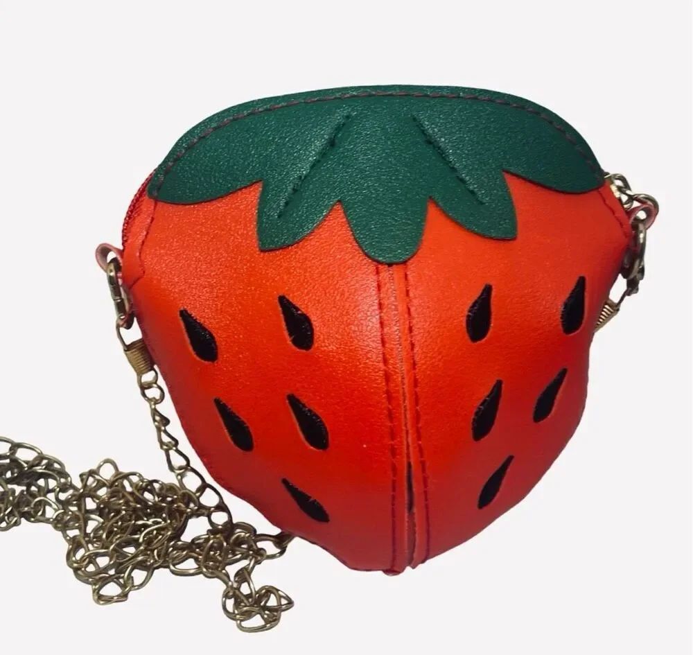 Strawberry Phone Crossbody